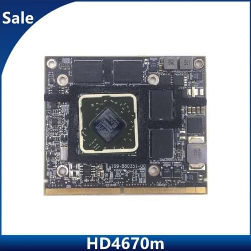 Sale for iMac 2010 2009 A1312 A1311 109-B80357-00 HD 4670 4670m HD4670 HD4670M 256MB Graphics Video Card Drive Case 216-0729051