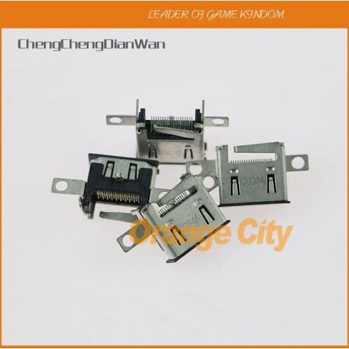 ChengChengDianWan 20pcs Original used HDMI-compatible socket for wii u wiiu console