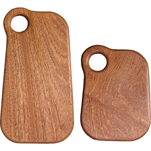 Wooden Kitchen Cutting Board Kitchen Chopping Board Solid Wood Rootstock Lacquerless Fruit Food Serving Tray Show