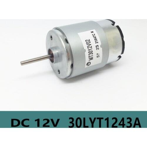 DC Motor 30LYT1243A DC12V Car Massage Seat / Lumbar Support Carbon Brush Motor