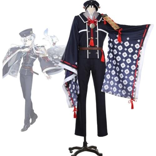 Touken Ranbu Hakusan Yoshimitsu Cosplay Costume Full Set Custom Made Any Size