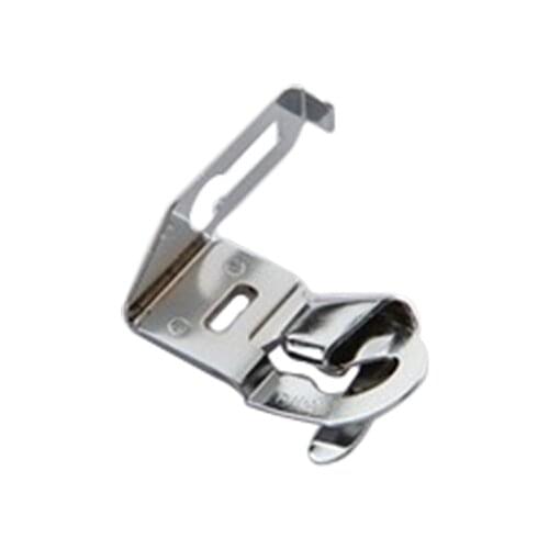 1Pcs 10mm One-piece Rolled Hem Domestic Sewing Machine Foot Metal 3/8 inch Crimping Edge Sewing Legs for Sewing Machines