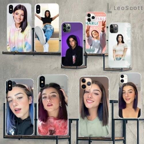 CHAR DAMELIO Celebrity pretty fashion Phone Case For iphone 12 5 5s 5c se 6 6s 7 8 plus x xs xr 11 pro max mini