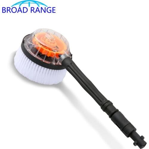 High Pressure Washer 360 Degree Rotary Brush Clean The Car Window Floor Connect With Lavor Karcher K2-K7 Spary Water Gun