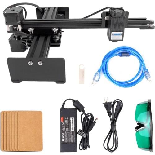Desktop Single Arm Engraver Portable DIY Engraving Carving Machine Mini Carver