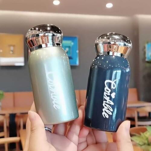 2021 New Cute Mini Stainless Steel Pocket Cup Creative Straight Water Cup Men and Women Portable Insulation Cup