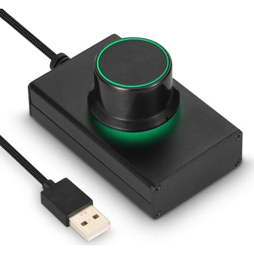 2021 New Mini USB Volume Controller for Computer Speaker One Key Mute Lossless Audio Control Knob