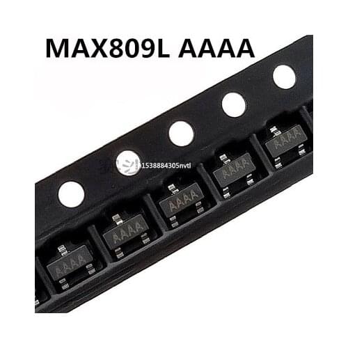 Original 50pcs/ MAX809L MAX809LEUR AAAA SOT23 4.63v IC