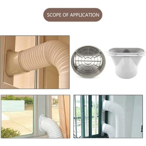 15cm Portable Air Conditioner Filter Screen Exhaust Hose Connector Tube Connector Mobile Air Conditioning Accessories