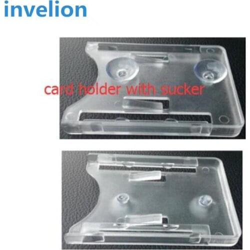 Pvc card holder for parking vehicle/car rfid windshield card tag + free 5PCS long range epc gen2 iso18000-6c PVC card 860-960mhz