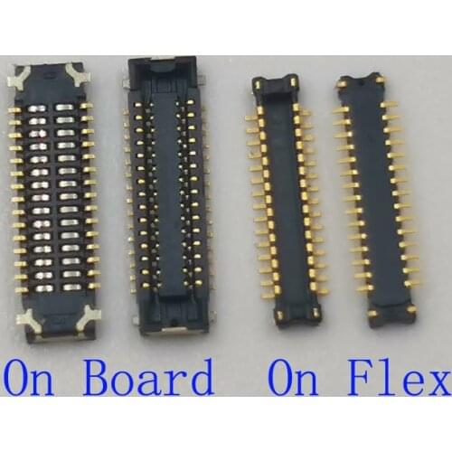 1Pcs LCD Display Touch Screen Plug FPC Connector For Xiaomi Redmi 4PRO 6 6A 5A 4 PRO 3 3S 4X 4A Hongmi 7A C3 Board 30pin