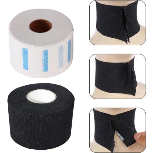 Neck Ruffle Roll Paper Professional Hair Cutting Salon Disposable Hairdressing Collar Accessory Necks Covering