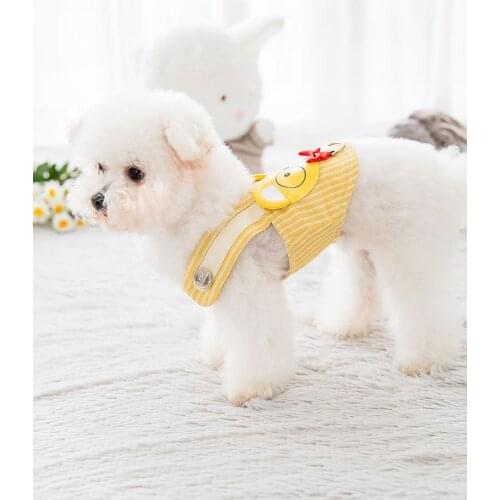 Cute Small and Medium Sized Dog and Cat Harnesses Pet Harnesses Puppy Cat Vest Outdoor Walk Picnic Dog Harnesses Supplies Xs-xxl