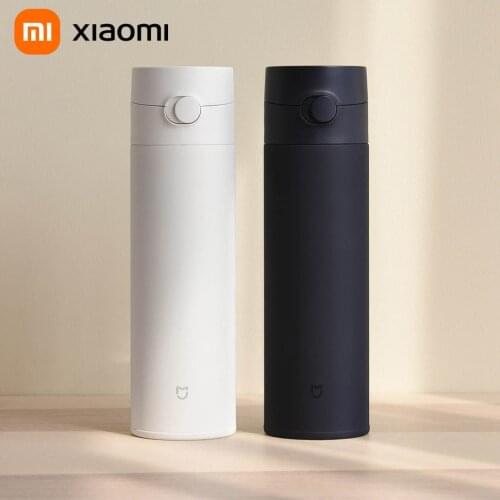 XIAOMI MIJIA Thermos Cup 480ML Thermos 6 Hours Heat Warm/Cold Office Travel Portable Stainless Steel Liner Fashion Design