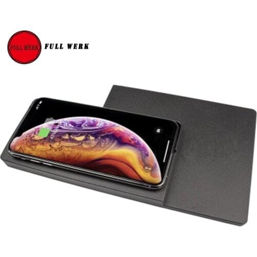 1pc Car Wireless Phone Charger Special for 16-18 A4L A5 S4 Fast Charging Plate Device Accessories