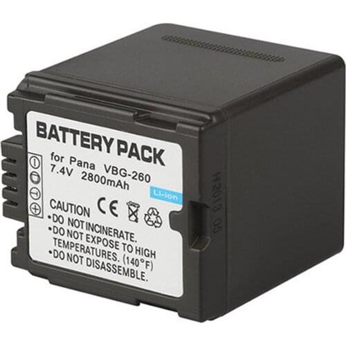 Battery Pack for Panasonic AG-HMR10, AG-HMR10E, AG-HMR10P Memory Card Portable Recorder