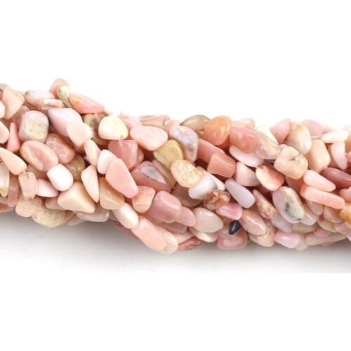 Natural Powder Opal Irregular Gravel Stone Beads Loose Beads 5*8mm For Jewelry Making DIY Necklace Bracelet Accessories