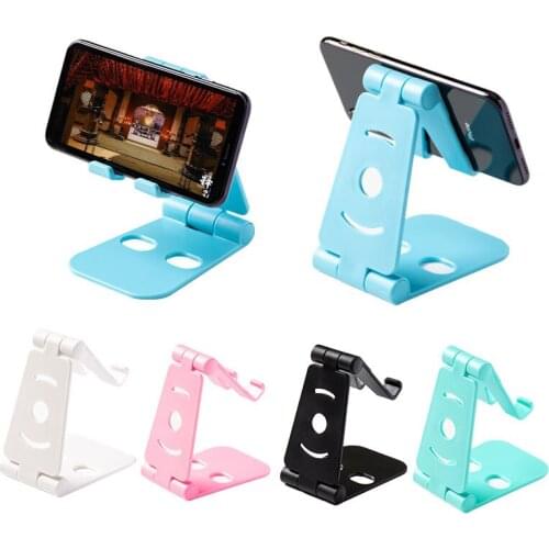 Mobile phone desktop bracket lazy double folding portable iPad tablet aluminum alloy is a live support frame phone holder
