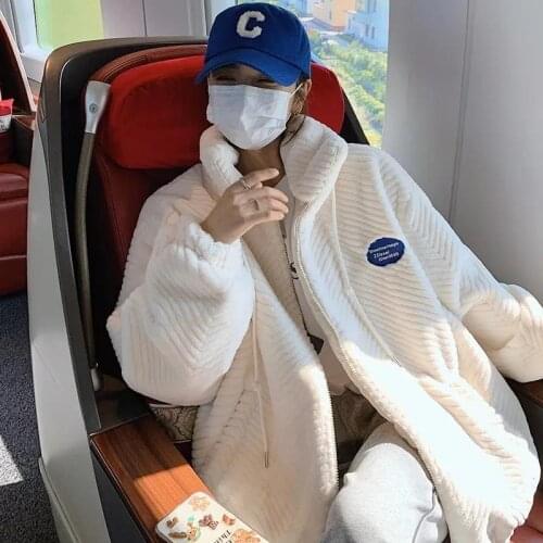 FANAN Women's White Jackets
