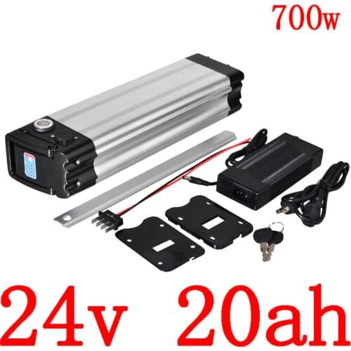 24V Electric Bike Battery 24V 10AH 13AH 15AH 18AH 20AH Ebike scooter battery 24V 20AH Lithium Battery with 3A Charger free duty