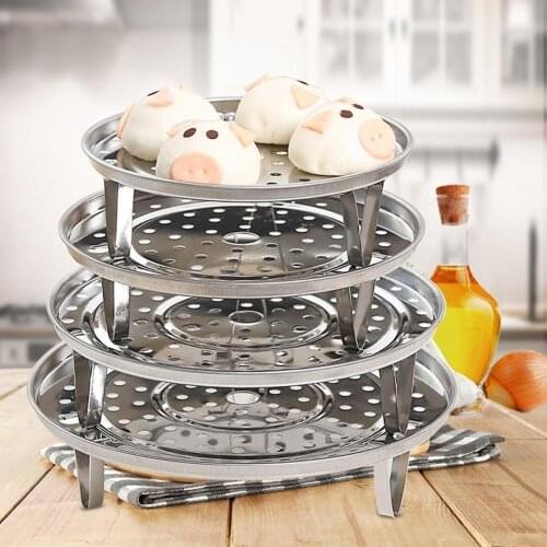 Multifunction Durable Steamer Rack Steel Pot Steaming Shelf 18-26cm Cookware Accessories Tray Kitchen Stand Steamer M9M8