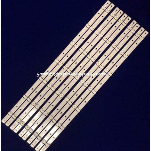 New Kit 1set=10 PCS 3V 610mm LED backlight strip 7 lamps for Vizio E60U-D3 SVG600A26 _Rev02_UHD_151215