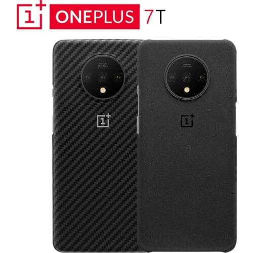 Original OnePlus 7T Protective Case Karbon Sandstone A Perfect Match Reliable Protection Understated Profile Raised Edge