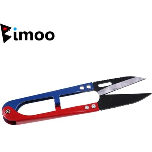 Bimoo Sharp Fly Tying Spring Thrum Thread Scissors Yarn Scissors Fishing Line Cutter
