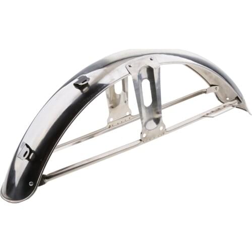 Stainless Steel Front Mudguard Fender Mud Guards for Honda CG125 High Quality Stainless Steel Durable