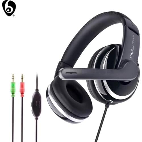 OVLENG X7 Wired Gaming Headphone E-Sports with Mic Stereo Surround Sound HIFI Headset for PC Laptop Computer 3.5mm Jack HD Voice
