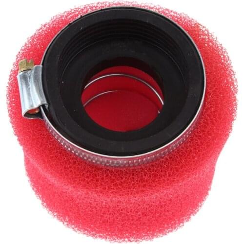 Perfeclan Red 58mm Air Filter for Kawasaki Yamaha Motorcycle Dirt Bike ATV