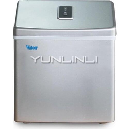 25KG Commercial Ice Machine Small Tea Shop KFC Manual Household Ice Machine HZB-20F