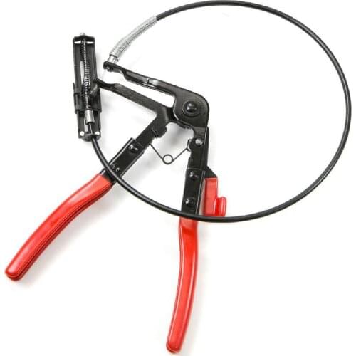 2FT Flexible Wire Hose Clamp Pliers Long Reach Bendable for Fuel Oil Water Hose Automotive Tool Car Repair Hand Tools