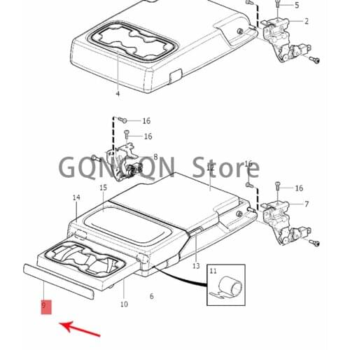 CAR cover 2016-2020vol voxc60 v90 cross country v90 v60 s90l s90 car rear seat cover rear armrest box cover