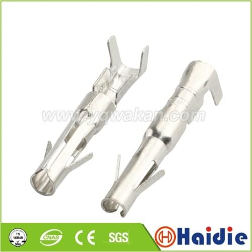 Free shipping 100pcs auto wire terminal for elcetric connector, crimp loose pins loose terminals DJ222A-2.3A