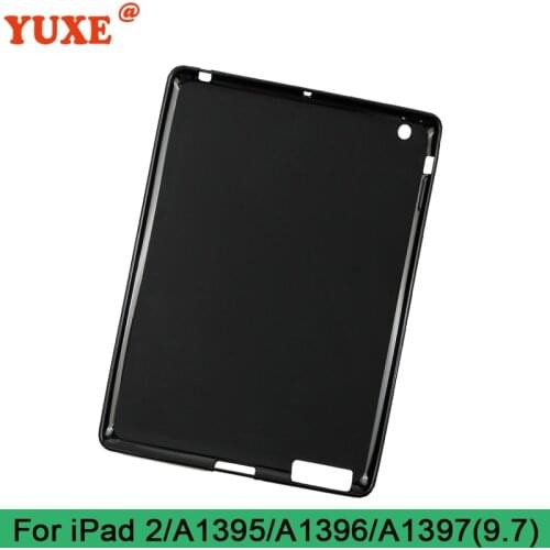 Tablet Case For iPad 2 iPad2 9.7 inch Cover Fundas Silicone anti-drop Back Cases for ipad2 9.7" A1395 A1396 A1397