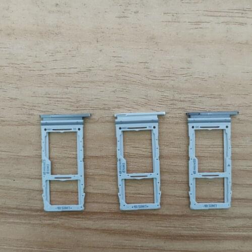 New For Samsung Galaxy S20 S20+ PLUS S20 ULTRA Sim Card Reader Holder Dual Sim Card Tray Holder Slot Adapter