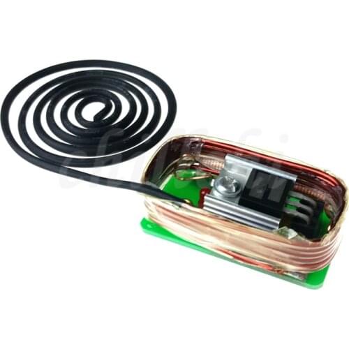 High power Tesla high-voltage generator coil, Tesla commonly used coil + motherboard + pipe