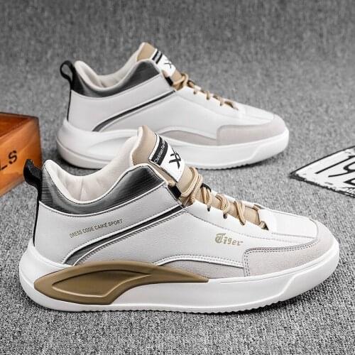 Springrunning top strass shoes mens breathable mens hightop school summer old sport sneakers leather new chunky for men