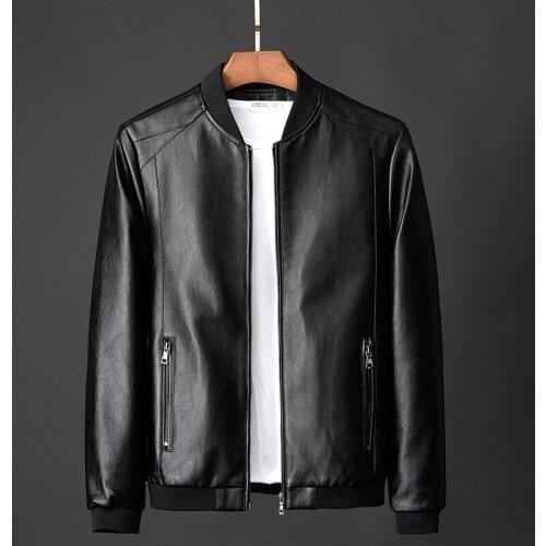 MOONBIFFY Mens Biker Jackets