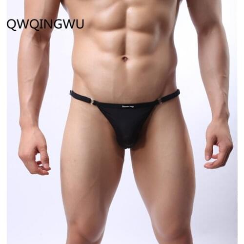 Men Briefs Sexy Underwear Adjust One size Suit for S-3XL Breathable Underpants Men Briefs Polyester Cozy Men Bikini Briefs