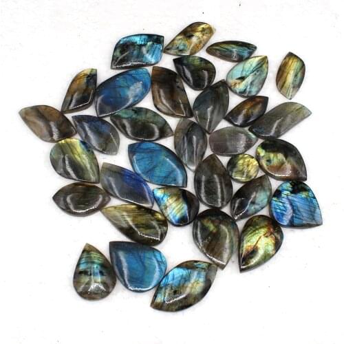 Random Natural Labradorite Rough Polished Tumbled Stone Moonstone Jewelry Pendant Healing Crystal Stone Home Decoration