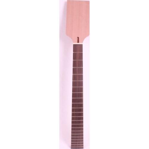 One 24.75 " Bolt on 22 fret unfinished electric guitar neck mahogany made & rose wood fingerboard