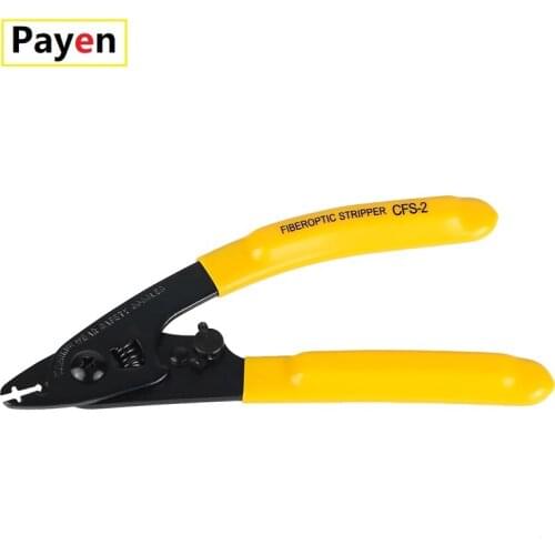 PAYEN CFS-2 Double-Port Fiber Optical Stripper/ Pliers/ Wire Strippers FTTH Tools Optical Fiber Stripping Pliers