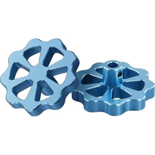 Extruder Knob Feeding Hand Screw Wheel 3D Printer Part For Ender 3/CR-10 3D Printer Extruder Knob E-Axis Metal Handwheel