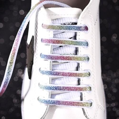 Cordones Shoelaces Laces Children Laces NightGlow 1 Pair Reflective The Dark Night Color Fluorescent Shoe Laces Cordones
