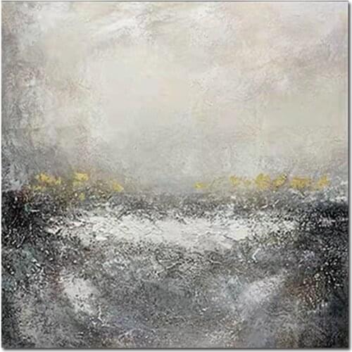 Modern Pure Hand-painted Abstract Simple Oil Painting Picture Canvas Wall Art Hot Selling Unframed Paintings Artwork Latest