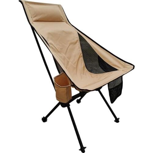 Outdoor Camping Chair Portable Foding Chair for Beach, Fishing, Park, Mountaineering, Hunting, Music festival