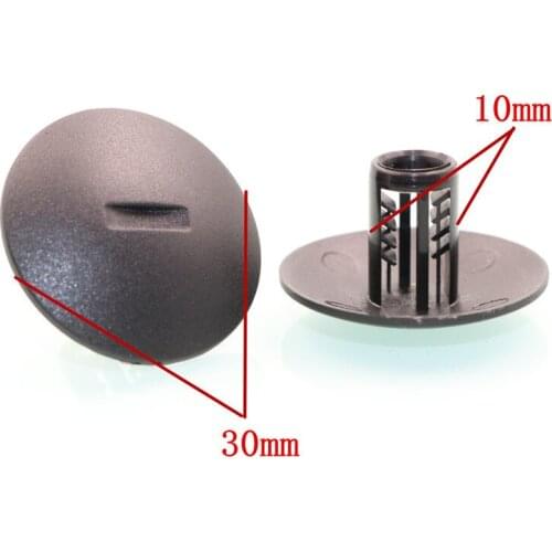 Fit for 15PCS Striped Carpet Strap Clip Clamp For Peugeot 408 307 206 Citroen C5 C2 Plastic Fastener