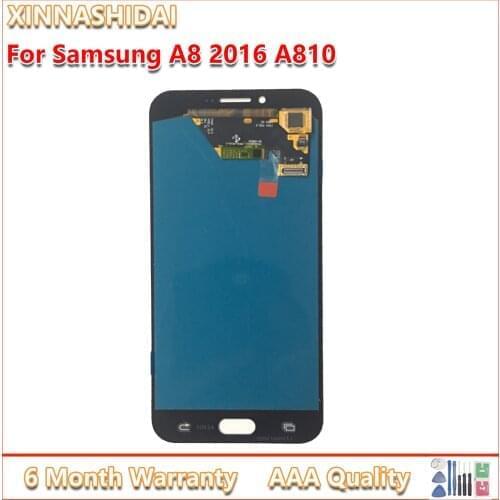 LCD Display For Samsung Galaxy A8 2016 A8100 A810 LCD Display Touch Screen Assembly Replacement